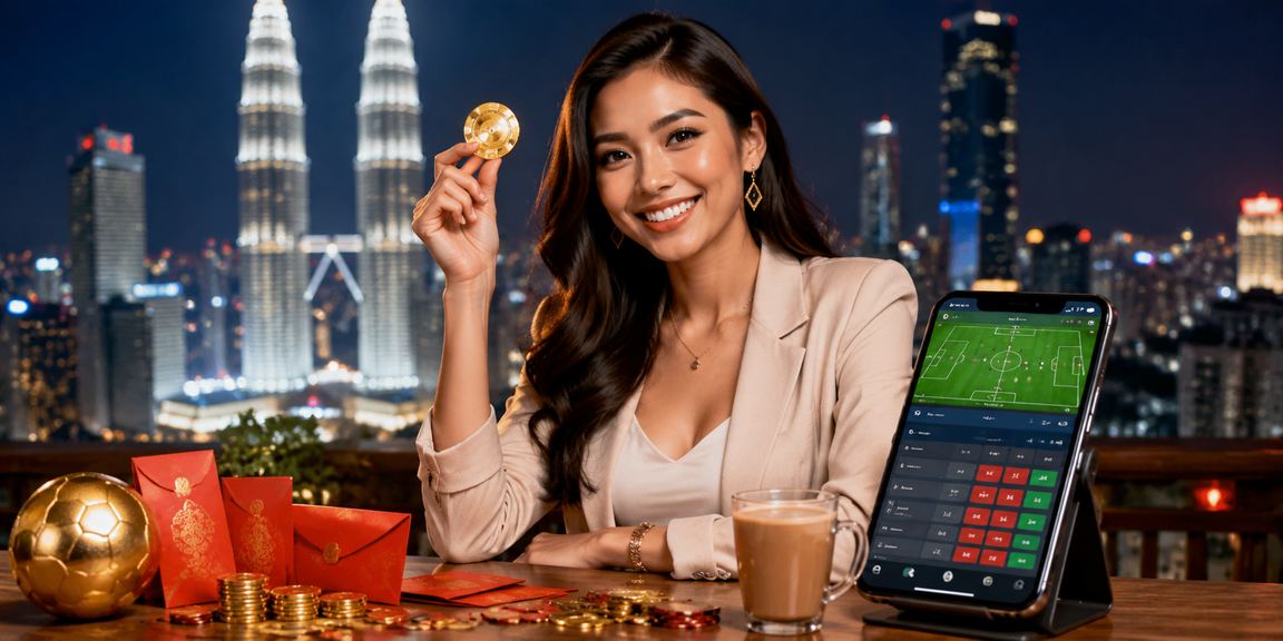 Pengguna Kuala Lumpur menerima bonus sampul merah dalam suasana perayaan Malaysia